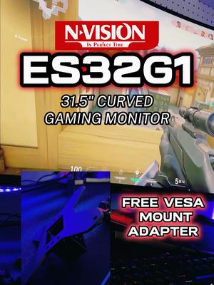 If you are a heavy gamer then u must know this!!!😎😎😎 Nvision ES32G1 165Hz curved Va gaming Monitor!!! Grab Yours Now!!! #tiktokshop #tiktokfind #fyp #nvisionph #tiktokshopstore #affordable #nvision #fypシ #gamingmonitor #curvedmonitor 