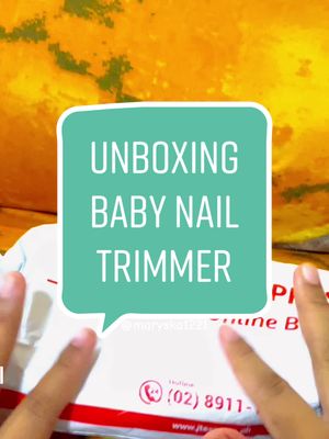 UNBOXING BABY NAIL TRIMMER bilhan nyo na din mga momshies abg baby nyo nito..mas safe gamitin at madaling linisin at i trim kuko ni baby.. nasa yellow basket ang link ..check out na!#banynailtrimmer #nailtrimmerforbaby #nailtrimmer #kangaroomomtiktokshop #kangaroomomph #fyp #electricnailtrimmer 