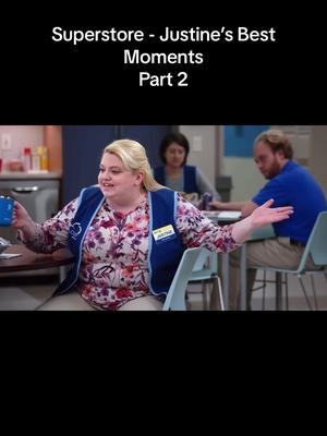 Superstore - Justine’s best and funniest moments #superstore #cloud9 #netflix #tvshow #glenn #jonah 
