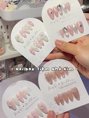 🤍 Tiệm Nail Nhà Kim chưa bao giờ làm tui thất vọng lun áa #fyp #xh #xhtiktok #xuhuongtiktok #learnontiktok #unboxing #tiktokshop #nailboxthietke #nailbox xinh bling #nailbox #tiemnailnhakim #nailboxkimsu #kimsunailbox #nailboxnhakim @Mít ໒꒰ྀིっ˕ -。꒱ྀི১