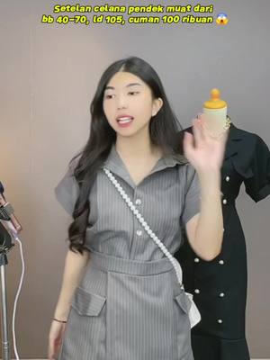 Setelam celana pendek santai #setelancelana #onesetcelana #setelanwanita #setelanmurah 