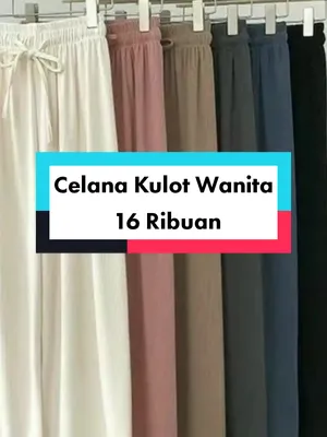 Rekomendasi Celana Kulot Wanita Kekinian #celanakulot #celanakulotmurah #celanakulotkekinian #kulothighwaist #outfit #outfitkekinian #ootd #fypdongggggggg #fypシ #tiktokshop #racunintiktok #gratisongkir