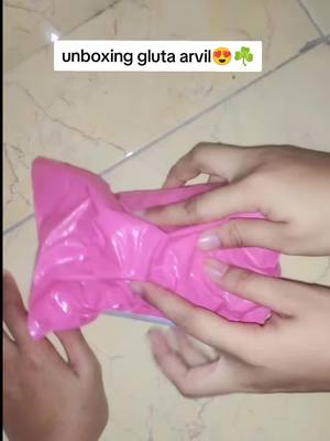 unboxing paket gluta arvil #unboxingtime #unboxingvideo #unboxingglutaarvil  #fyp 