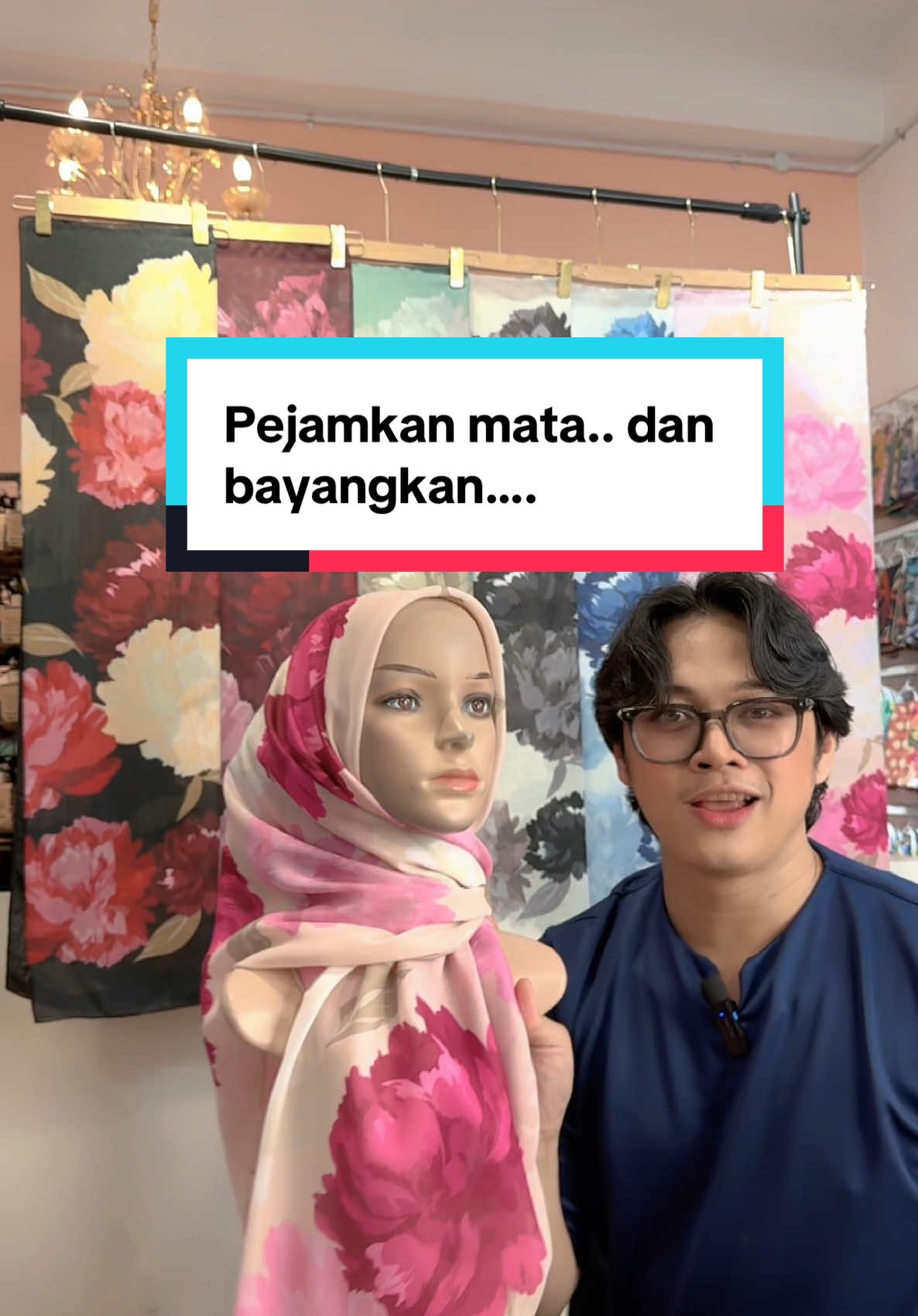 Cuba akak pulak pejamkan mata dan bayangkan pakai tudung ni.. Mesti meledak‼️ Ayuhkorang….. #TikTokShopCreatorIdol2025 #TikTokShopMY #kedaidady #tudungkd #tudungkedaidady 