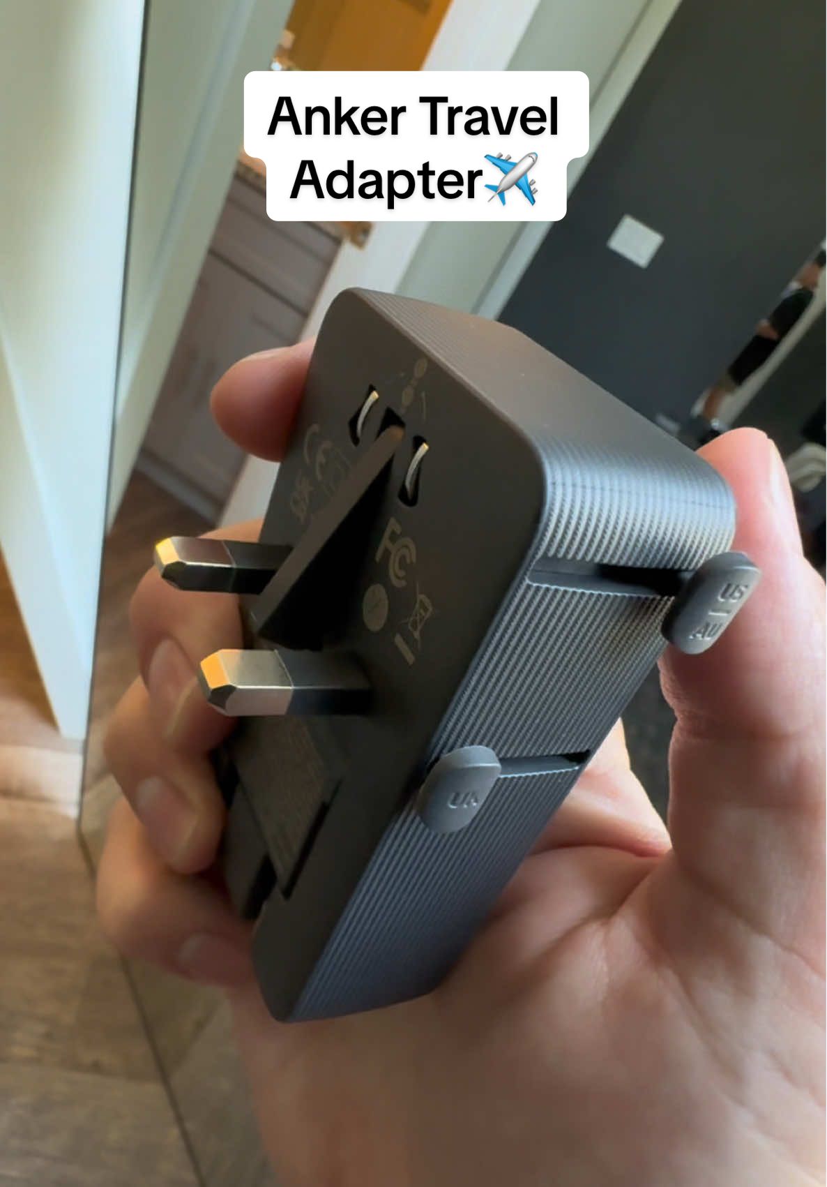 This anker travel adapter is a travel essential especially if you are ...