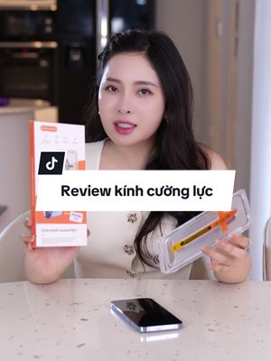 Review kính cường lực có hiệu quả như quảng cáo?#tranganna #review #xuhuong #kinhcuongluc 