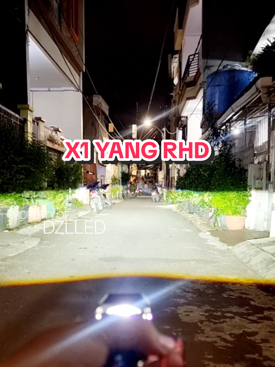 matrix x1 1.5 inch vinyx rhd projector biled lampu utama depam led #dzlled 