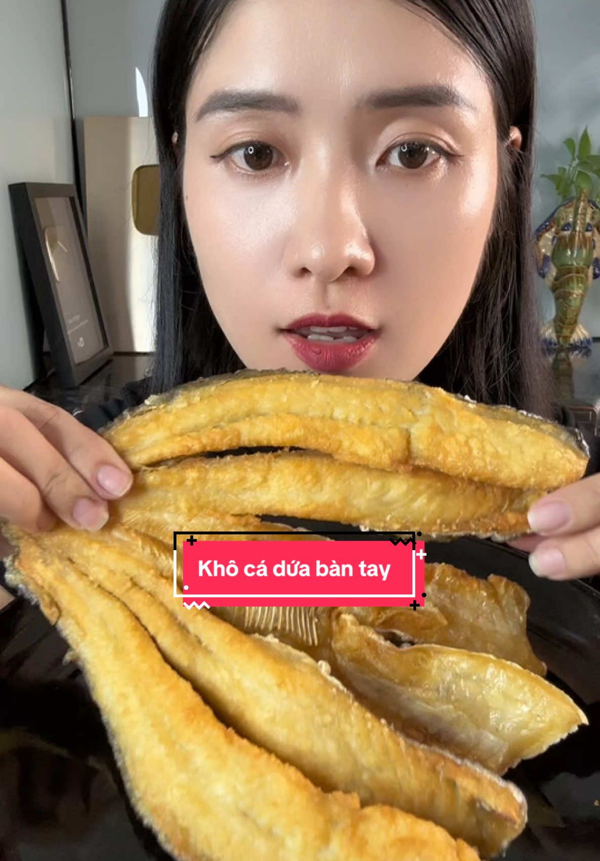 Khô cá dứa bàn tay #xuhướng #trending #viraltiktok #viral #nauancungtiktok 