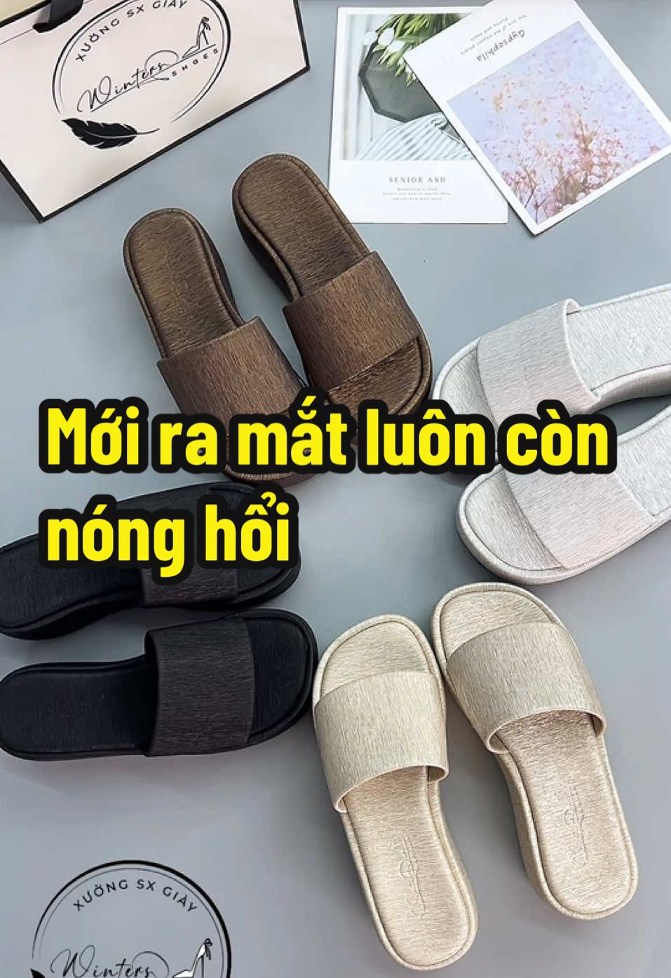 Dép bản xi xước #depxinh #depban #depdecao #7cm 