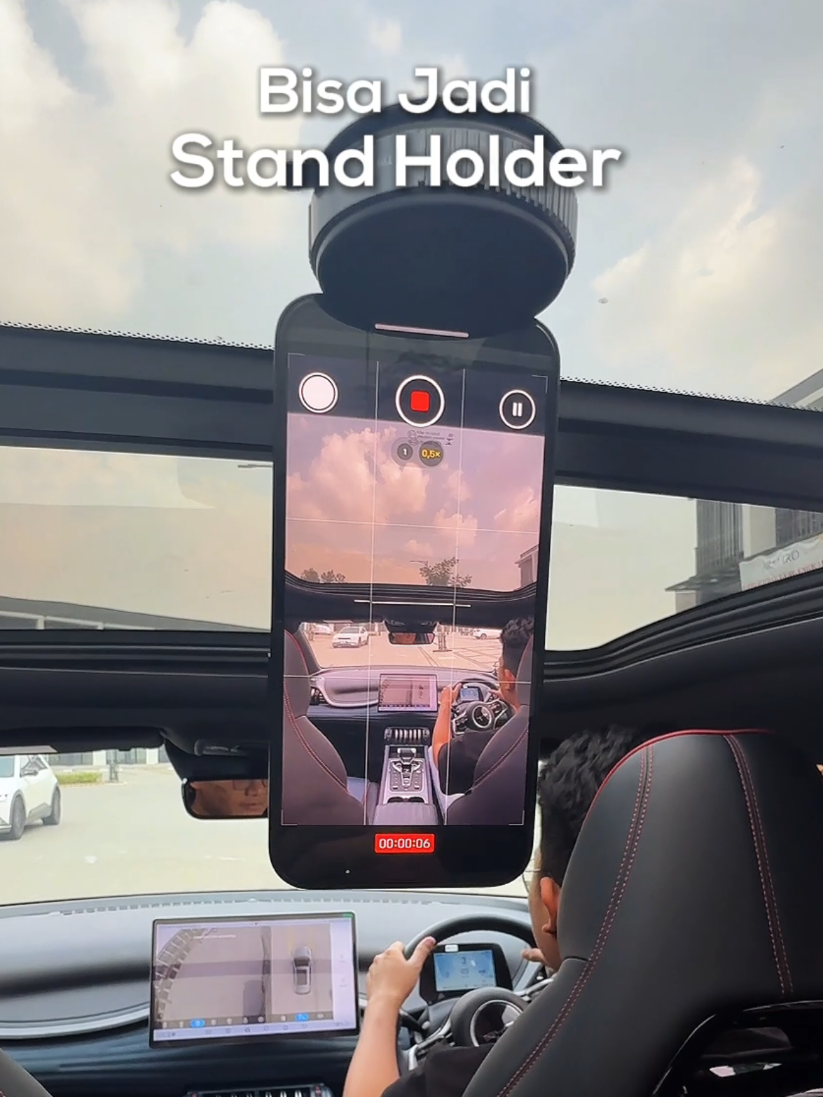 Nih yg harus ada di mobil kamu nih, Langsung aja produk dr kiip MCH09. Holder smartphone magsafe kuat. #wargakohcun #belidikohcun #warungkohcun 