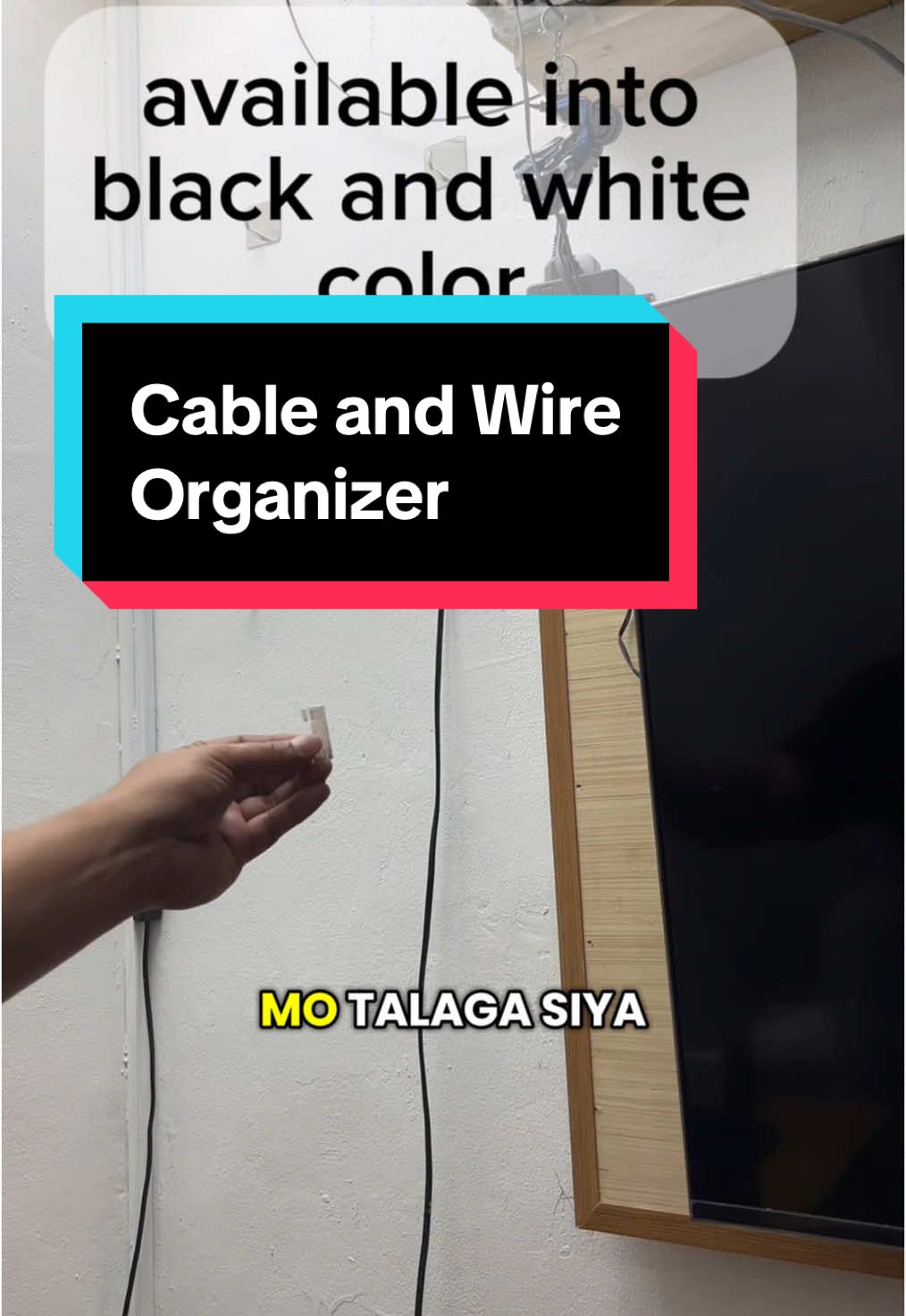 Wire or Cable clip organizer ba hanap nyo? #cliporganizer #wireorganizer #cableandwireorganizer #organizer #forsafetypurposes #clips #fyp 