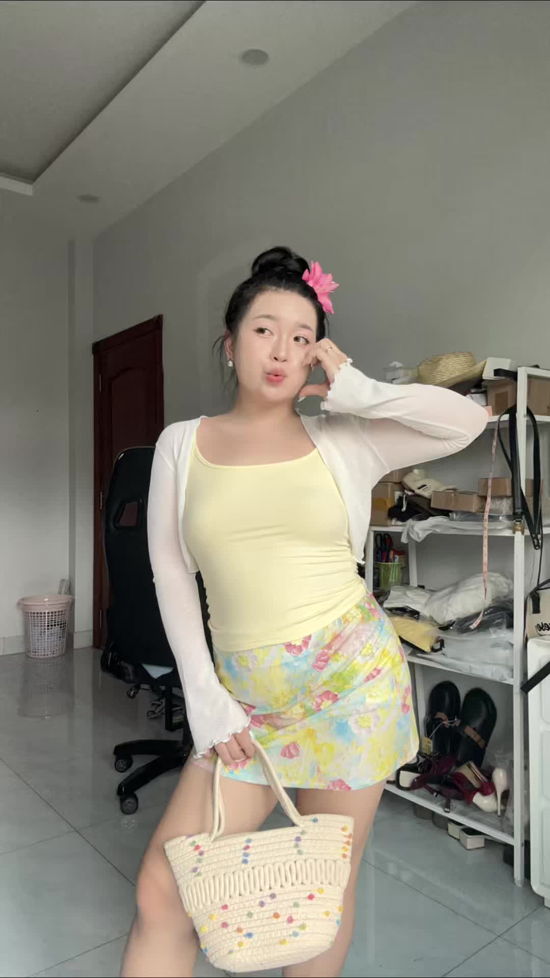 Hè nữa hôn, bỉn hôn #changanhstore #changanhbigsize911 #xuhuong #fyp #chubby #bigsize #review 