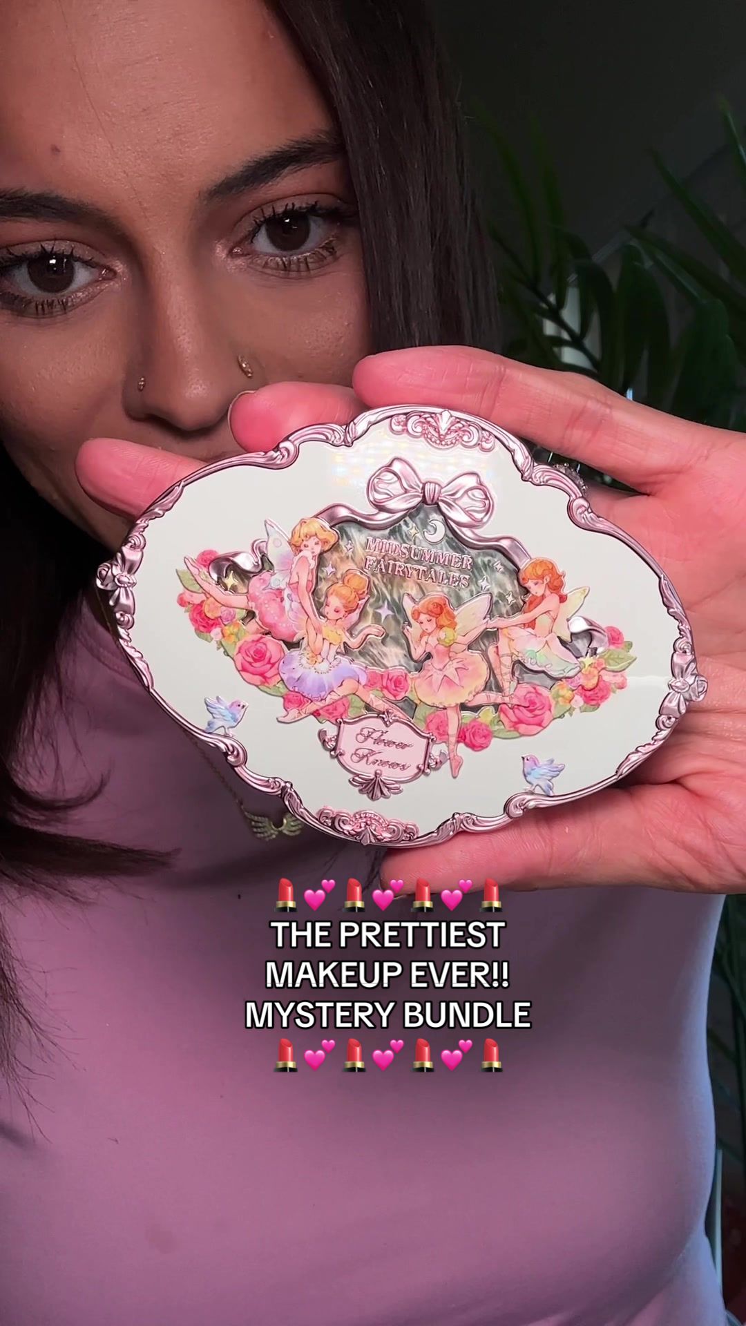 THE PRETTIEST PACKAGED MAKEUP?!?! @Flower Knows Makeup #flowerknowsmakeup #mysterybundle 