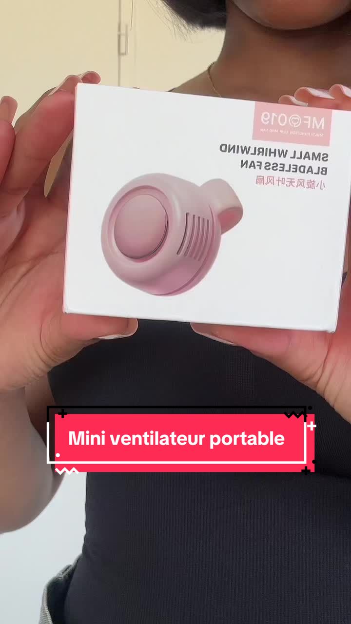 9€ le mini ventilateur portable ⬆️