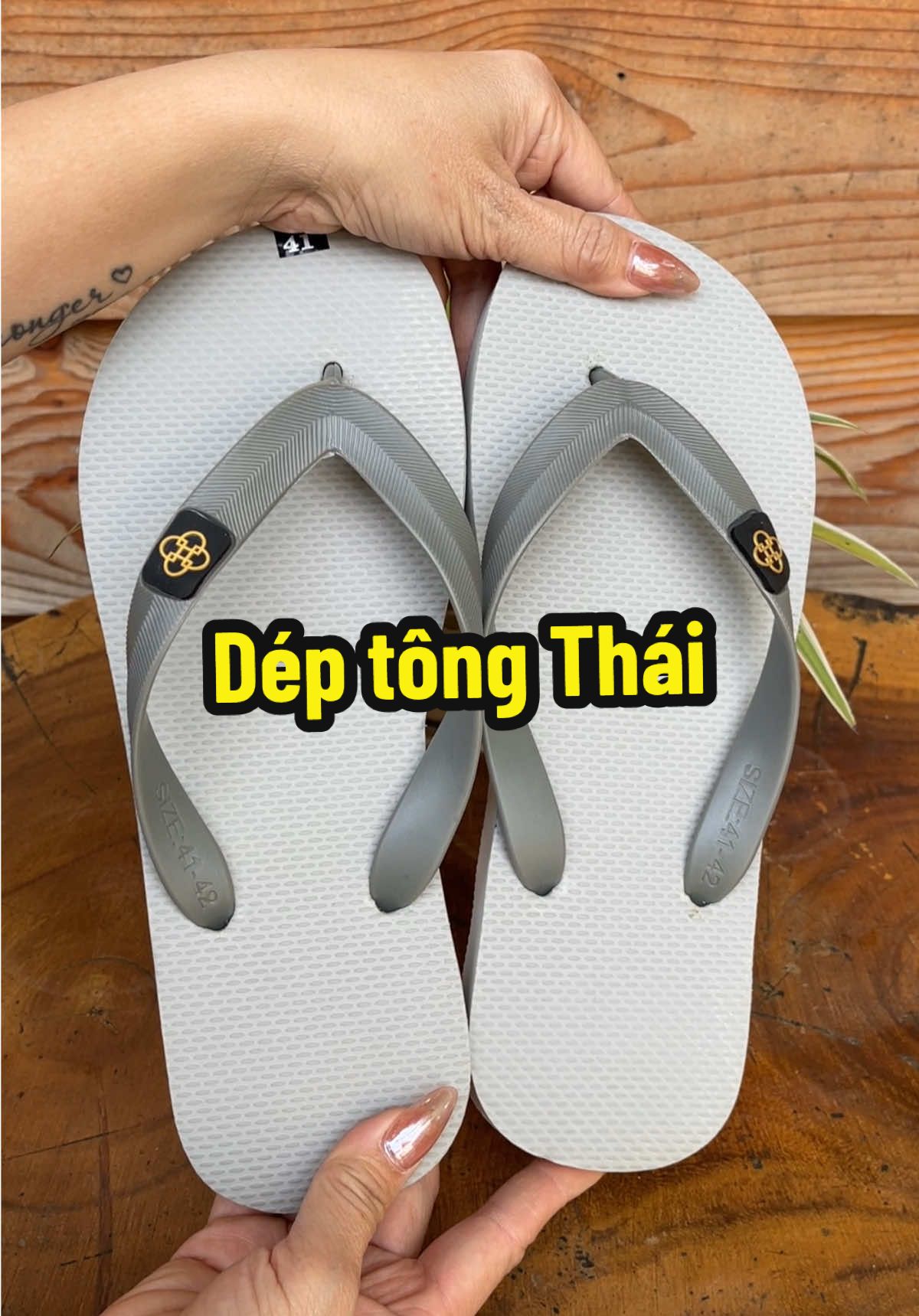 Dép tông thái  bền #giaydep #deptongnam #deptongdibien 