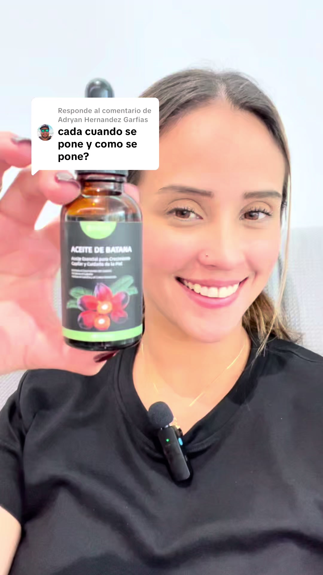 Respuesta a @Adryan Hernandez Garfias Es muy bueno 💕 #vamostiktokshop #TikTokShopParaPapá #shoptoker #aceitedebatana #aceitederomero #cabellosaludable #crecimiento 