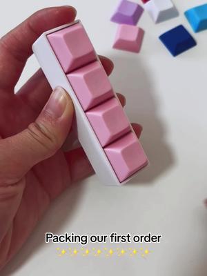 Thanks for ordering! Other clicky and thocky keyboard fidgets on our etsy shop right now ✨ #keyboard #keyboardasmr #fidgettoys #fidgets #etsy #etsyfinds