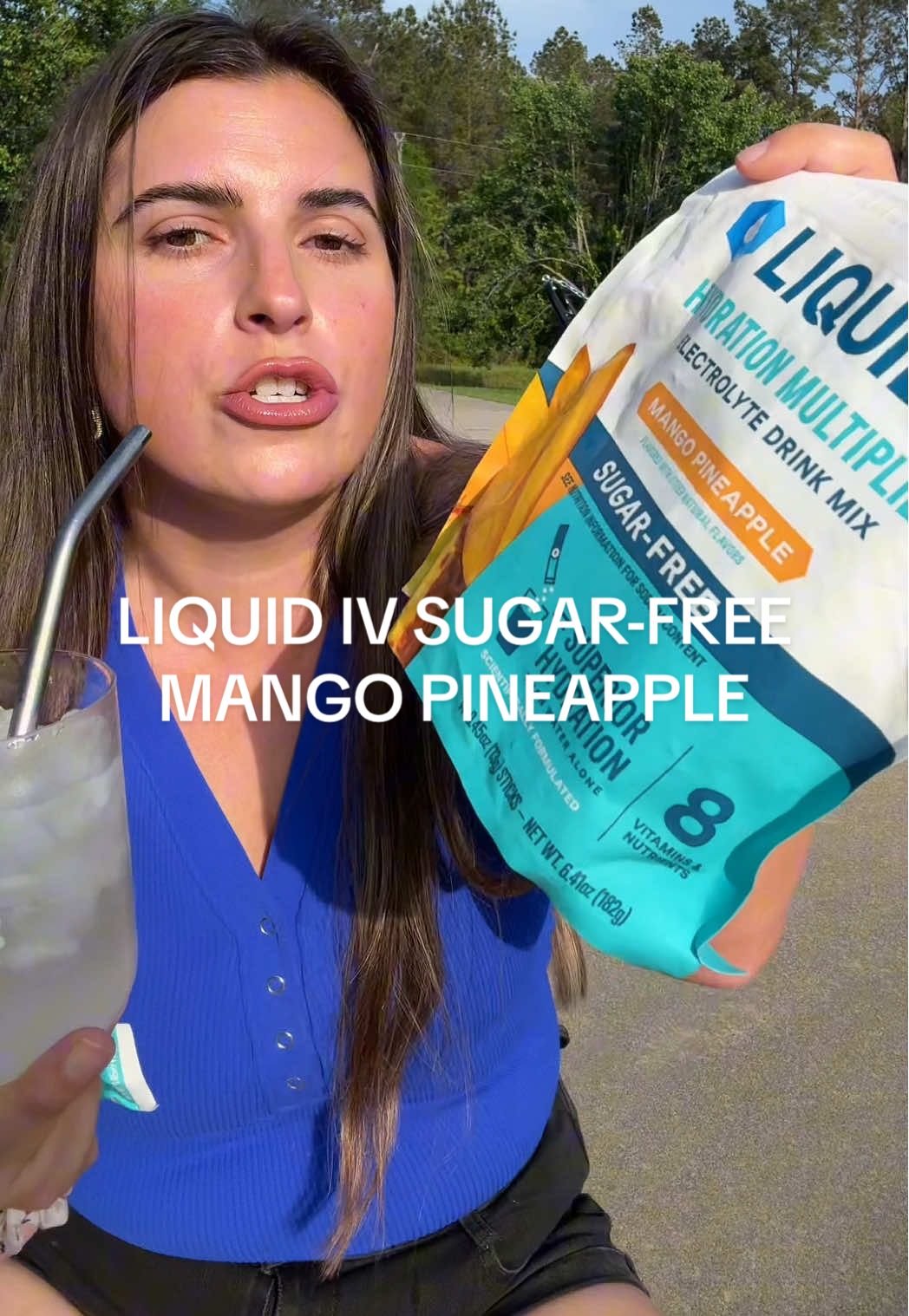Replying to @Jenni Blackman one pack a day as needed for me of @Liquid I.V.’s sugar-free mango pineapple hydration multiplier! 🥭 🍍  #sugarfreemangopineapple #liquidivmangopineapple #liquidivsugarfreemangopineapple #liquidiv #hydrationdrink #hydration  #tiktokshoprestock #spotlightfinds #tiktokshopmothersday #tiktokshopmemorialday 