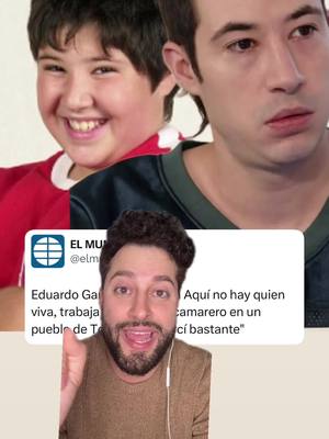 Eduardo García reaparece: está trabajando de camarero en un pueblo de Toledo #eduardogarcia #laqueseavecina #lqsa #aquinohayquienviva #aqnhqv 