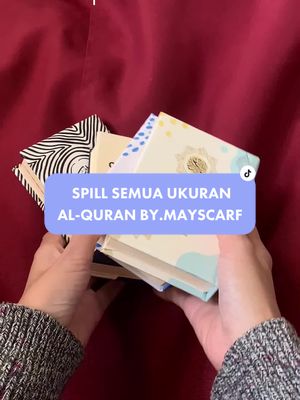 Nih mimin spill semua ukuran yang ada di by.mayscarf yaa🤩 Jangan bingung lagi dong bestieee, langsung checkout satset watwet mimin tunggu 🫡🤗 #fypシ #alqurankarim #santri #pesantren #alqurandihatiku #alqurancostumnama