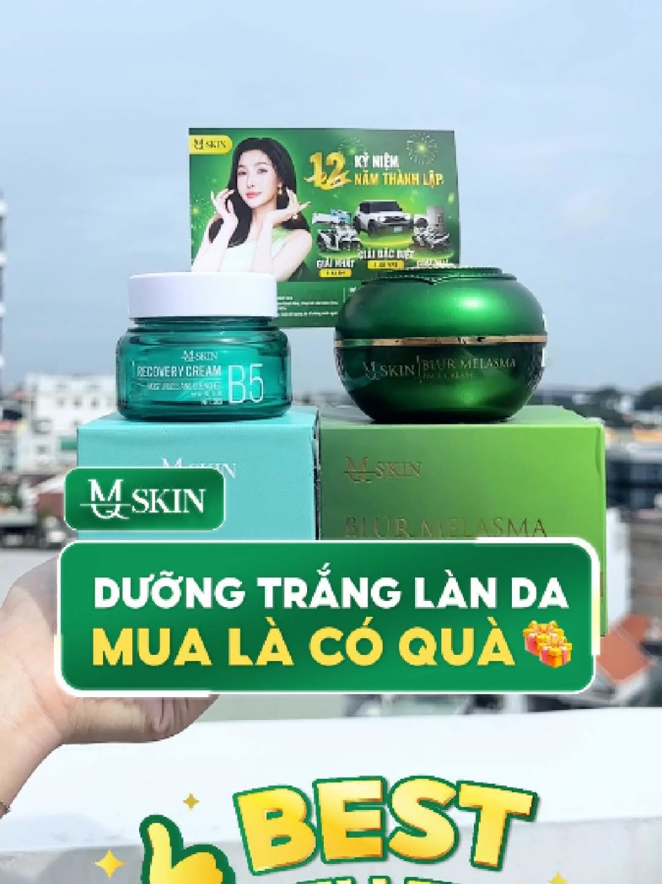 Trả lời @j97.mi.iu1 DƯỠNG TRẮNG LÀN DA MUA LÀ CÓ QUÀ #tuyendoanmqskin #mqskintuyendoan #mqgroup #combosieutrangb5 