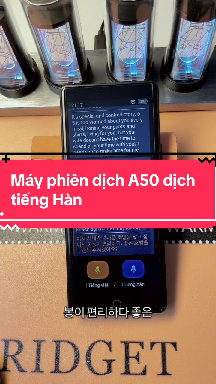 Dùng máy phiên dịch A50 dịch tiếng Hàn Quốc #butphiendich #hocngonngu #mayphiendichamiholic #xuhuong #mayphiendich #dichngoaingu 