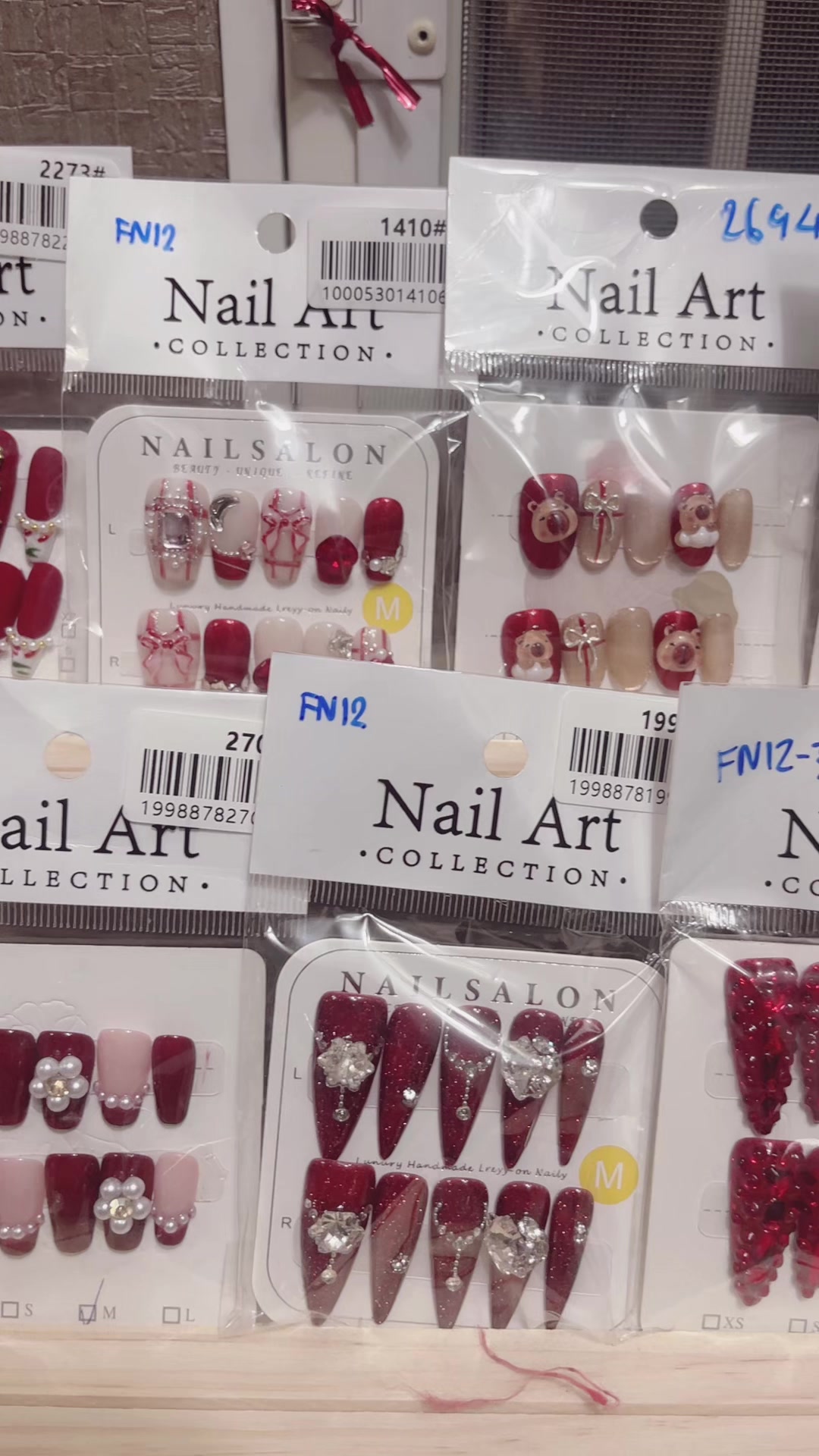 #luxnail9 #เล็บปลอมสําเร็จรูป #เล็บเจลสวยๆ 