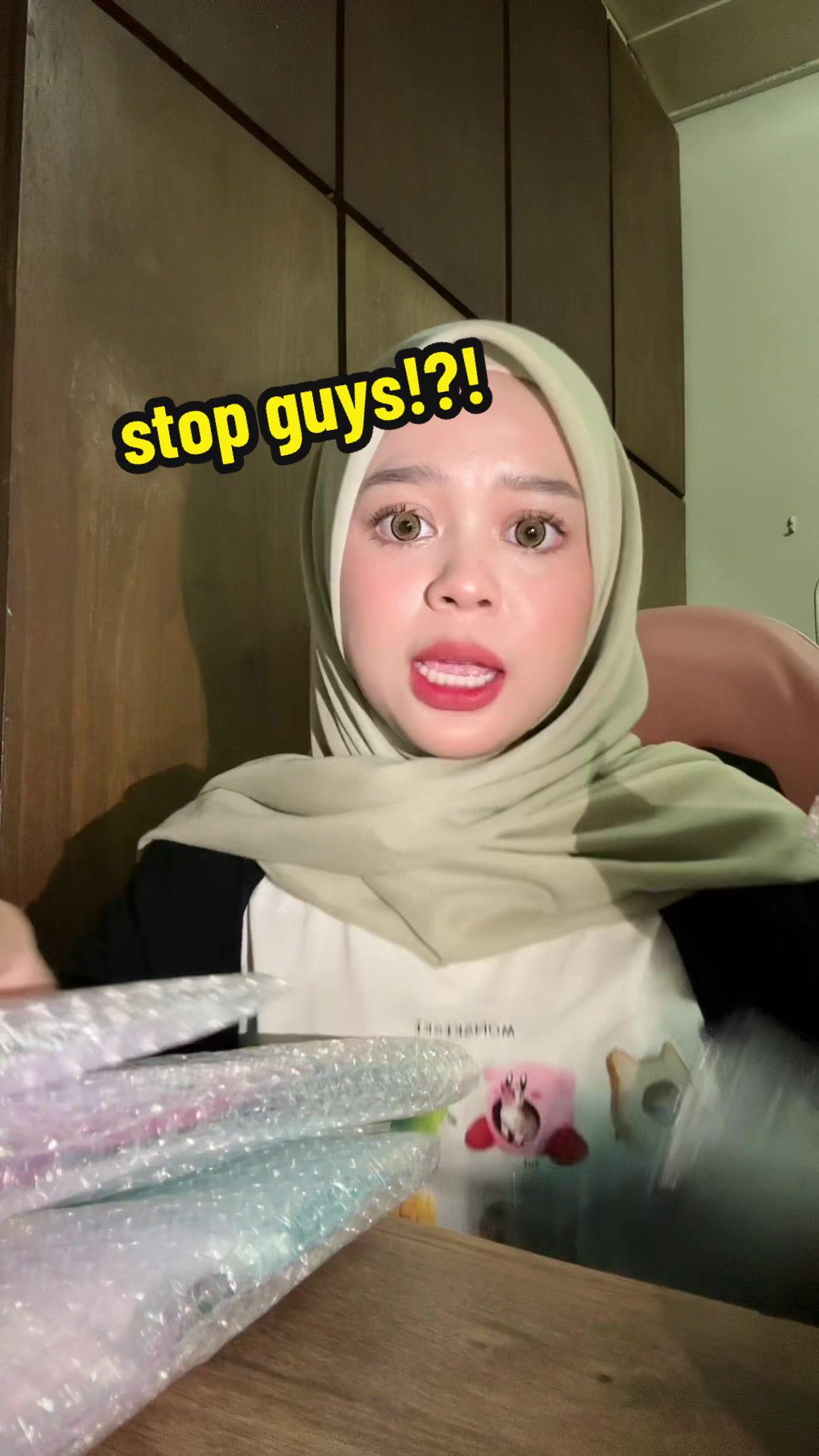 tolong la stop, tak larat dah 