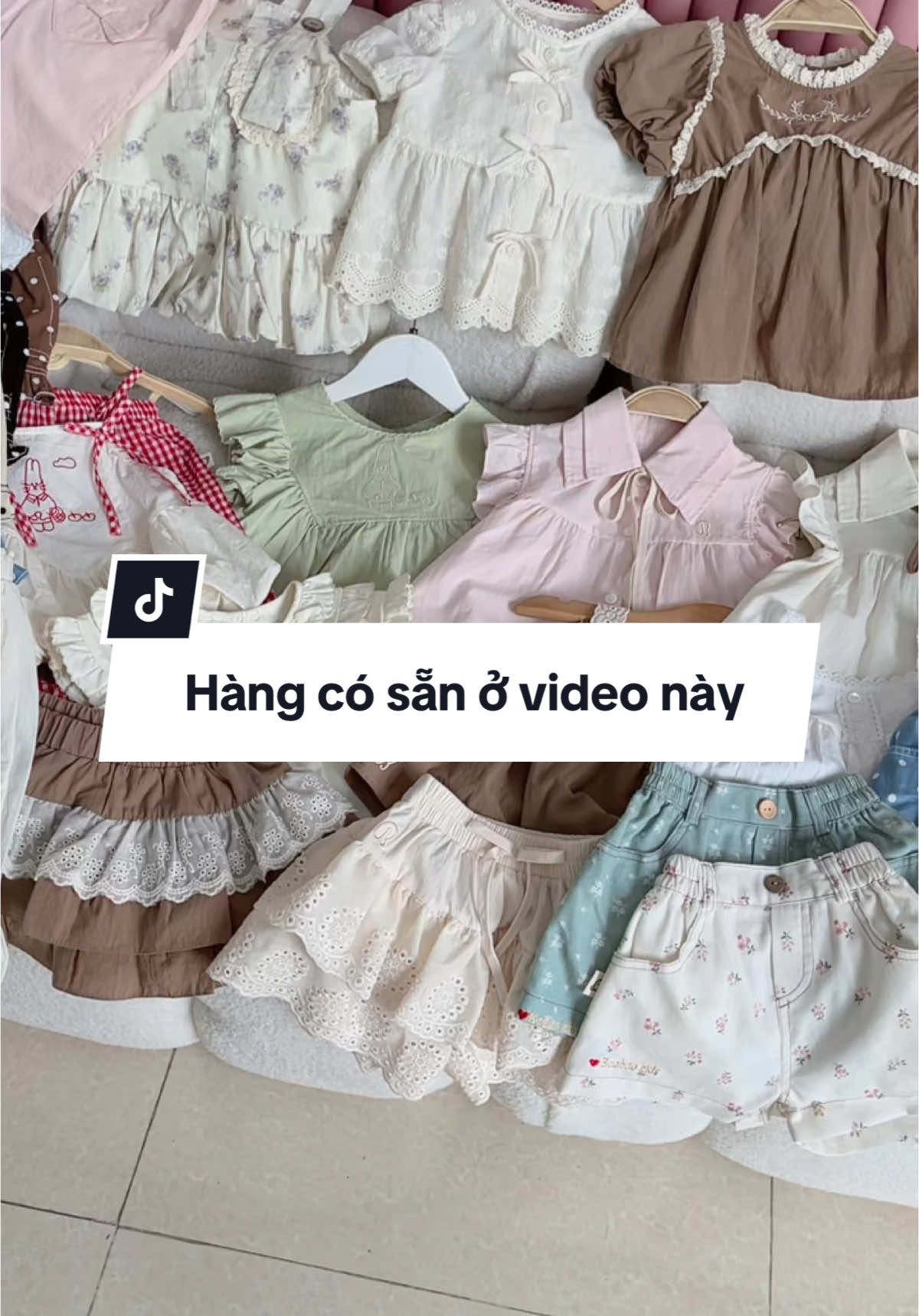 Các bác thoải mái lựa chọn, hàng sẵn và đi đơn luôn #baobaokids88 #tiktokviral #vayxinhchobe #vaybegaithietke #vaybegaithietke #bohebegai #quanaobegai 