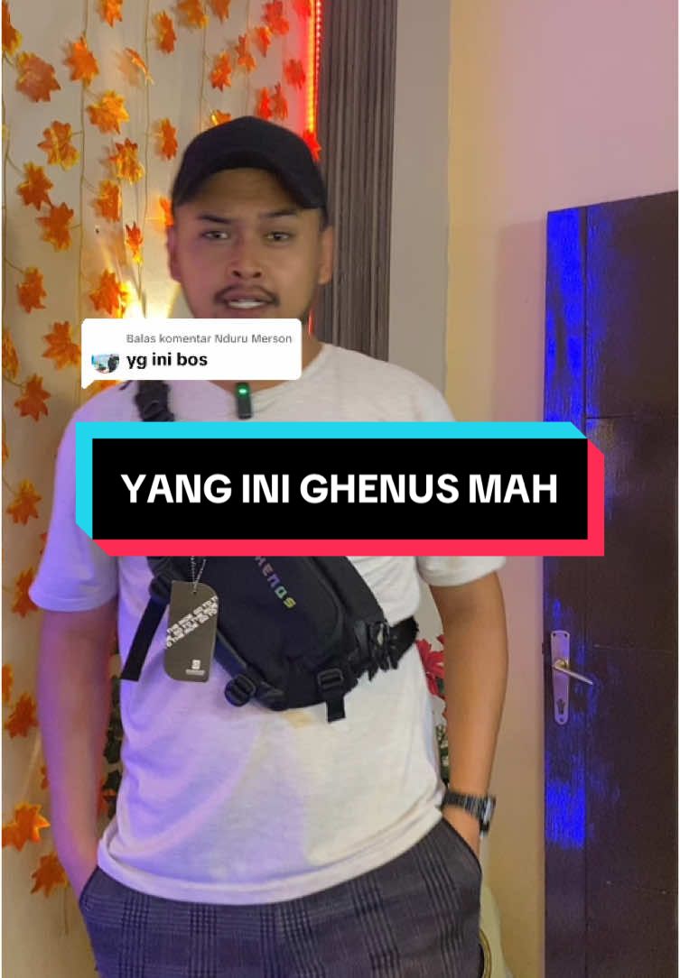 Membalas @Nduru Merson iya tas ini yang tampan mah #taspria #rekomendasitaspria #taskeren #tasselempang #taspinggang #fashionpria 