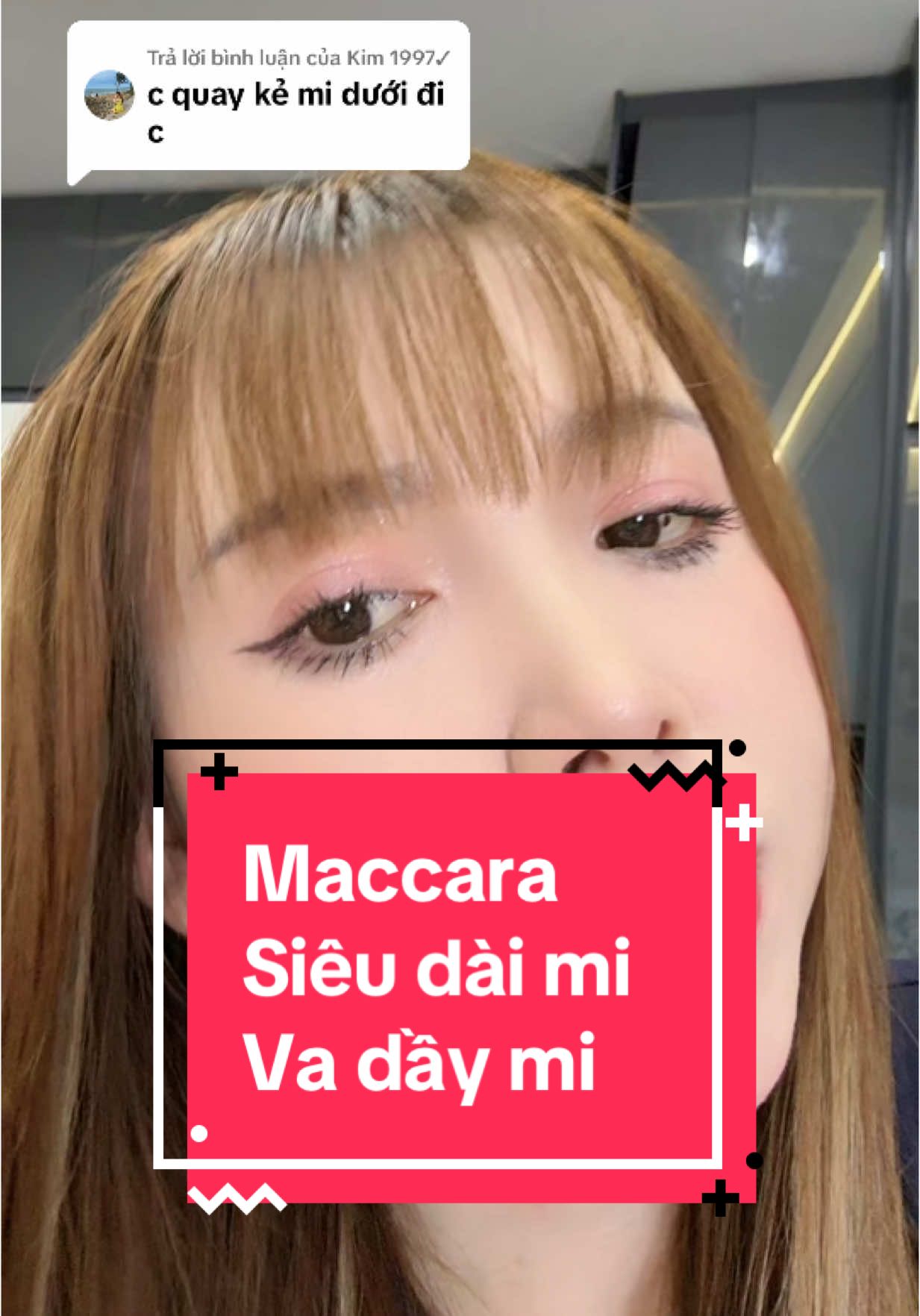 Trả lời @Kim 1997✓ xài cây mascara nay nhe 