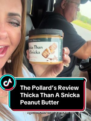The Pollard’s review of the THICKA THAN A SNICKA Peanut Butter! Get it now in my #tiktokshop #peanutbutter #peanut #gourmet #food #foodie #review #deliciousfood #protien #yummy #americandreamnutbutter #thepollards #pollardspeeps #foodtiktok #thickathanasnicka
