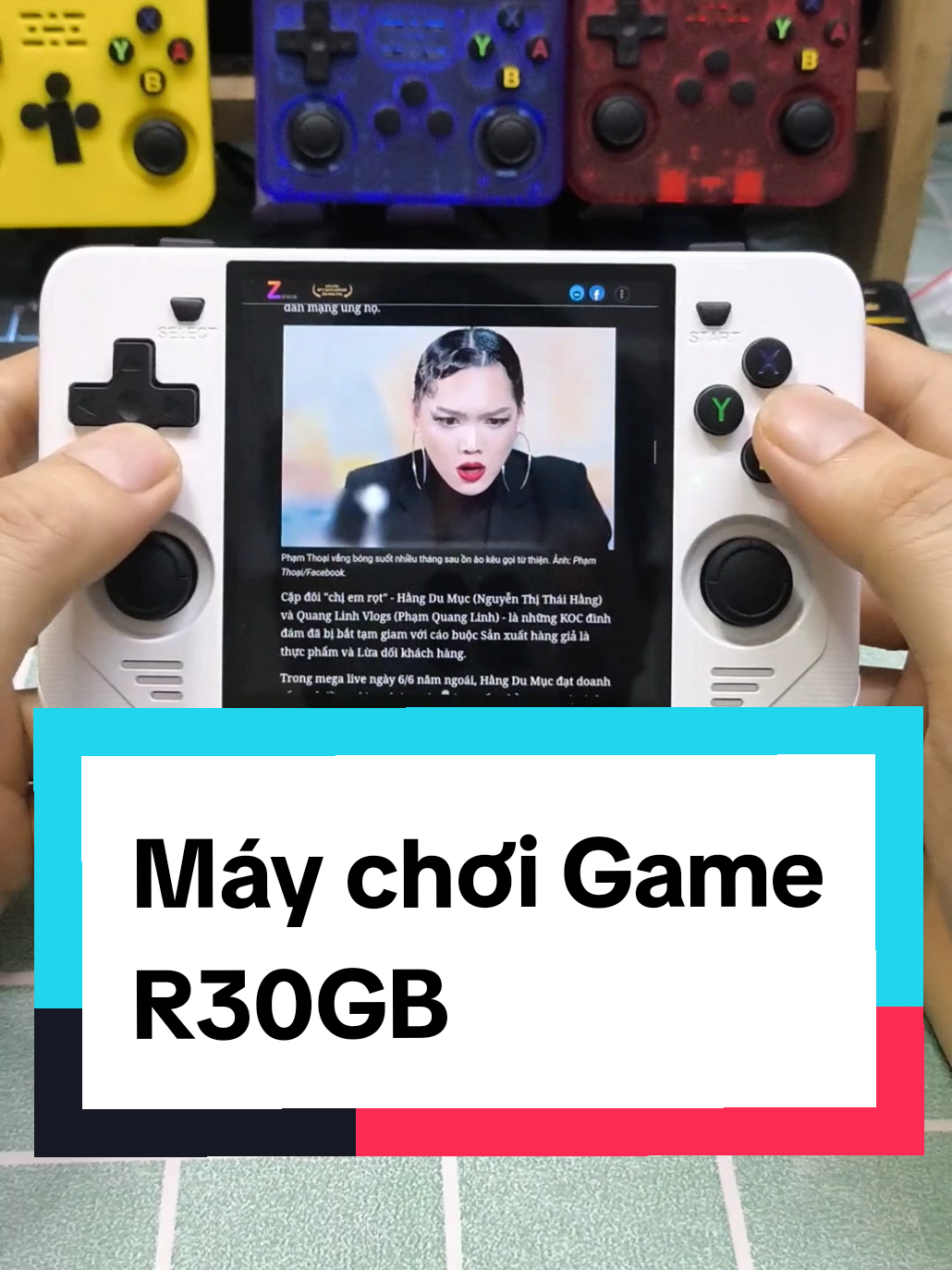Máy chơi game R30GB #1up30lives  #r30gb 