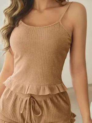 Spaghetti Strap Terno Pambahay for Women. Perfect sa mga Stay at Home Mom. 🤗 Lalo na at mainit din ang panahon ngayon. Order na mga mare! ❤️#CapCut #ternopambahay #formommy #terno #spaghettistrap #ternoshortforwomen #fashion #foryoupage #foryou #fyp #stayathomemom #style #momtok #momlife #momsoftiktok #womensapparel 