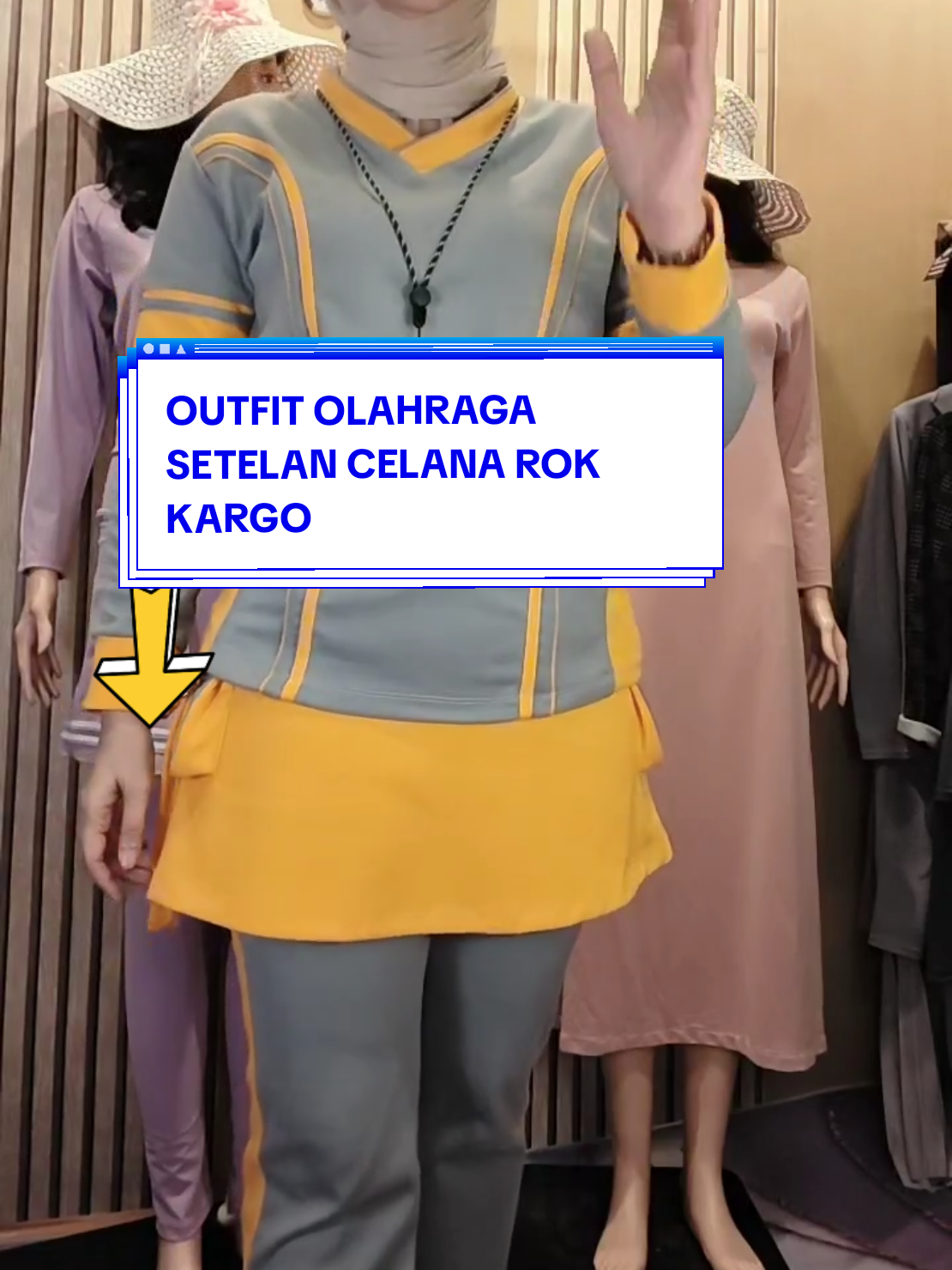 OUTFIT OLAHRAGA, Set celana rok bahan kaos paragon, stretch, tebak, adem.  BB 40-100 Kg,size L-5L #CuanTanpaBatas  #outfitolahraga  #bajuolahragawanita  #setcelanarok  #bajusenam  #bajugowes  #bajujogging   #LIVEhighlights #TikTokLIVE #LIVE  #septalilyana 