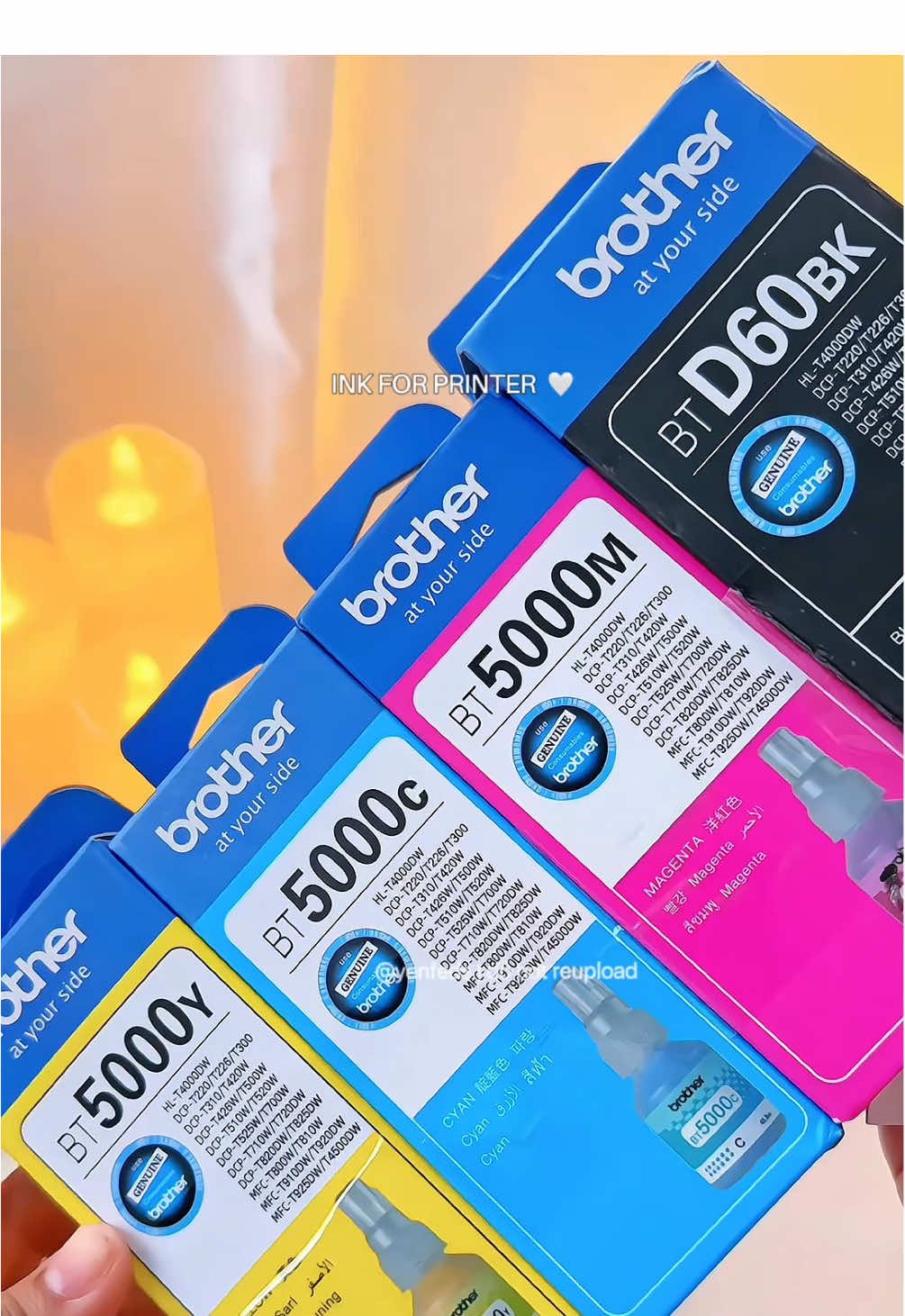 Ink for Printer. #inkprinter #brotherink #inkforprinter #brotherinktankprinter 