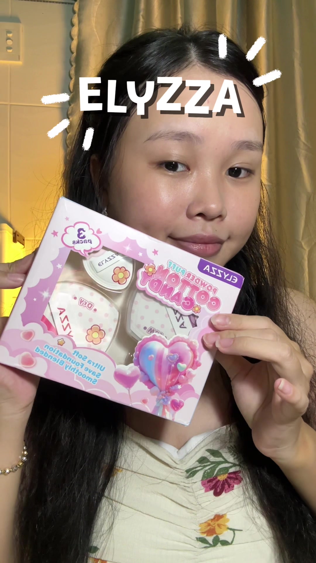 bộ 3 bông mút trang điểm Elyzza đáng yêu#elyzza#bongmut#bongmuttrangdiem 