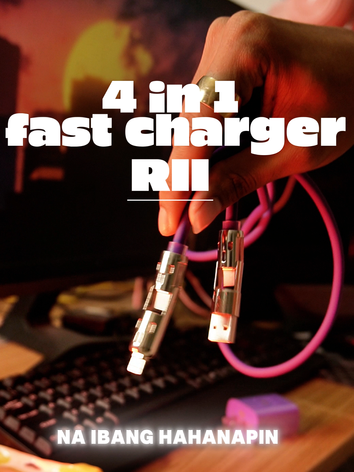 ❗😮RII 4 in 1 Multi Charger Cable PD 240W Multiple USB Fast Charging Cable Silicon with USB A / USB C to type C and For iphone #240w #SALE #2 #r #android #fastcharge #creatorsearchinsights #22brandfiesta