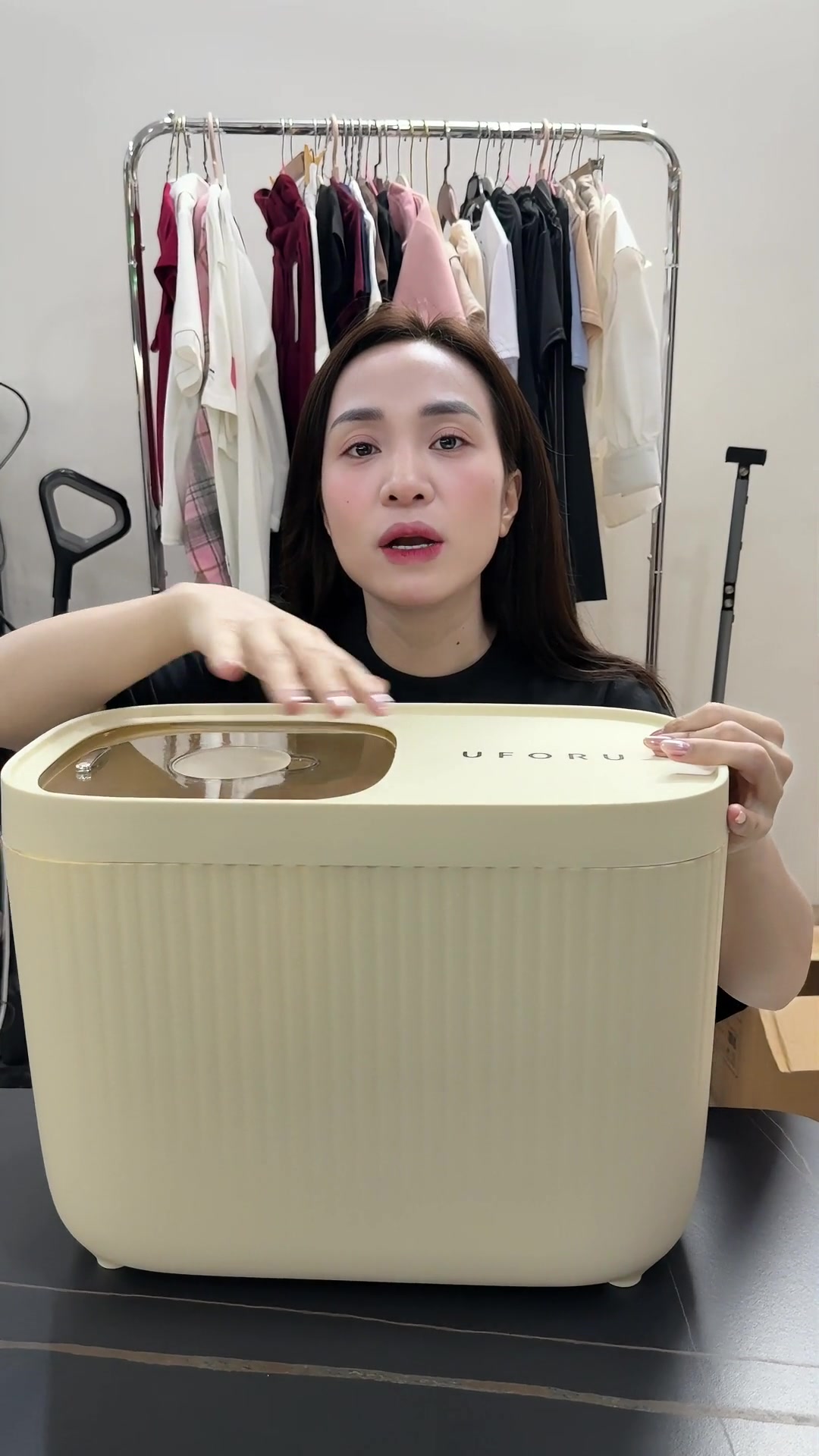 Xô đựng gạo #giadungtienich #thungdunggao #shopping 
