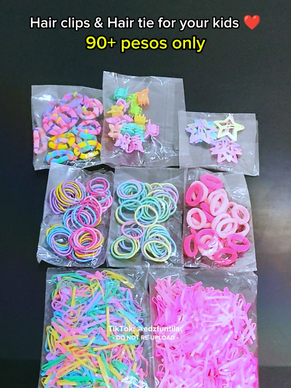 Hair Ties Set for your kids. Sulit na sulit na to, ang dami at ang mura lang ❤️  #hairtieforkids #hairtie #hairtiebundleset #hairtiesforgirls #pamuyod #pamuyodset #pamuyodsabuhok #pamuyodsetforkids #pamuyodforwomen #pamuyodsetforgirl #hairaccessoriessetforkids #hairaccessoriesbundle #bundlehairaccessories #ponytail #ponytailsetforkids #hairponytail #zhile 