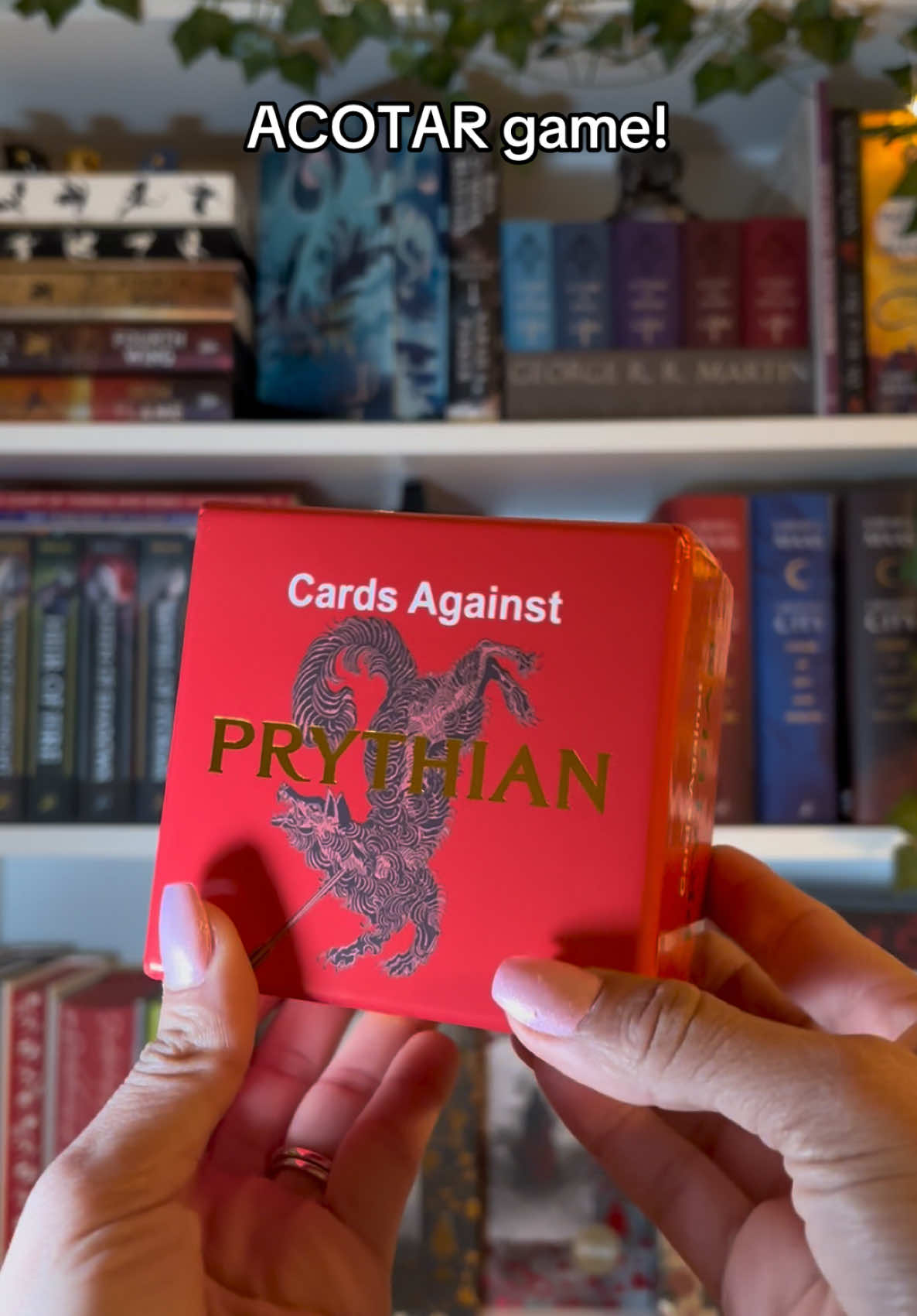 So excited for this acotar game! Its the perfect gift for any book girlie really #booktok #acotar #acourtofthornsandroses #acotartok 