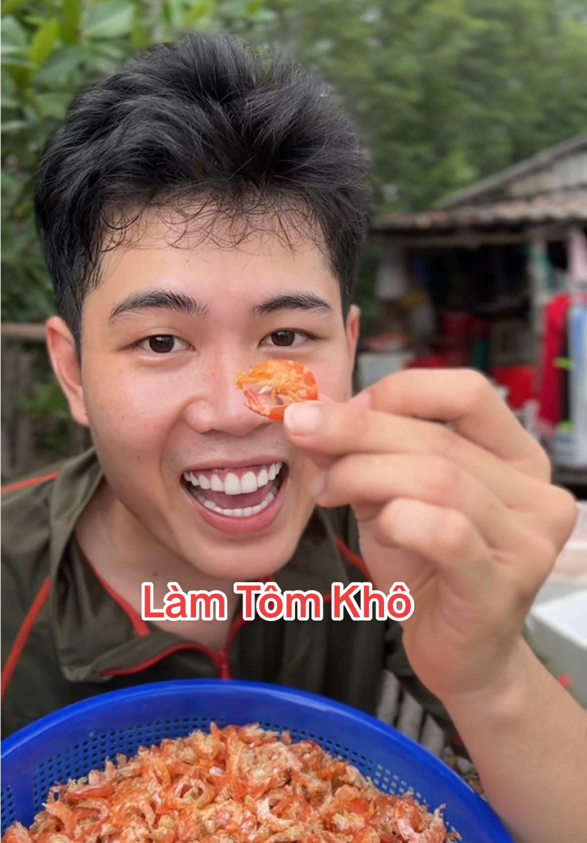 Sổ đục làm tôm khô tại vuông #N_Nhựt_Linh #ancungtiktok 