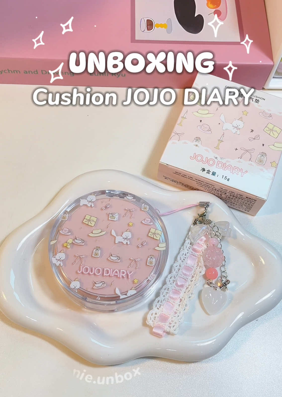 Cushion JOJO DIARY #xixivietnam #jojodiary #cushionjojodiary #cushion #huynieunbox #unboxing #review #xh 