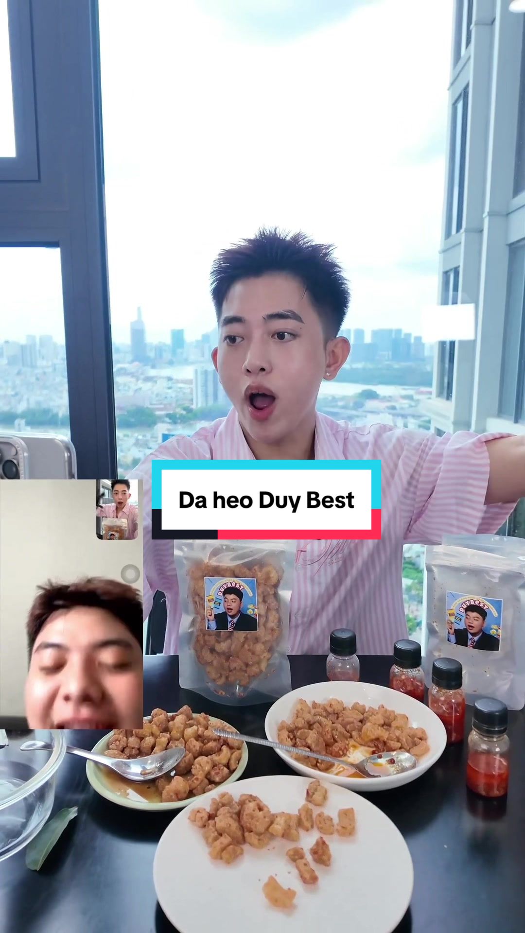 Da heo Duy Best sate tỏi @Panda Chân Lý #hoanganhpanda #learnontiktok #ancungtiktok 