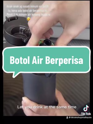 Botol air flavor. Sesuai di guna oleh sesiapa yg susah nak minum air putih. Lepas ni boleh minum air putih mcm2 flavor ada.  #botolairviral #airuppods #airupwaterbottle #waterbottleflavourpods #botolairberperisa #viral #fyp #tiktokshopmallaysia #shopmallaysia