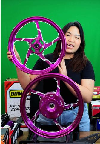 Bom Rangsit BomX Saber Cnc Mags Click 125/150 Aerox V1/V2 Mio 125