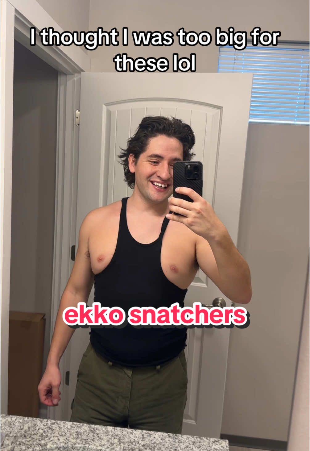 ekkovision tanks works like shapewear!! #ekkovisiontank #menshirt #shapewear #tanktop #workoutshirt #tiktokshopfinds #tiktokshopdeals #tiktokmademebuyit