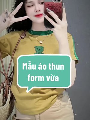 Áo thun nữ xinh😍#HelloVietnam #xuhuong #xh #ao #aothunnu #aothunfomvua #thoitrang #thờitrangnữ @Boy&Bơ 