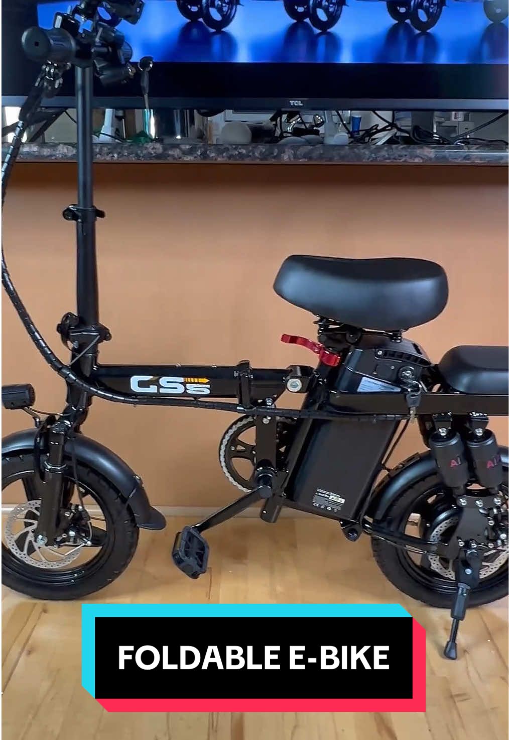 500W Folding Electric Bike for Adults – hits up to 25MPH, rides 30–35 miles per charge, and folds in 10 seconds! This compact beast features a 48V 15Ah removable battery, 9 shock absorbers, dual disc brakes, and 14" puncture-proof all-terrain tires for the smoothest ride anywhere. It weighs only 40 lbs, yet carries up to 330 lbs, it’s waterproof, durable, and perfect for commuting, city travel, or weekend adventures. With headlight, taillight, and LCD display, this mini e-bike is built to perform. Tap to shop before it’s gone. 500W electric bike, 25MPH folding ebike, long range electric bicycle, foldable e-bike for adults, removable battery e-bike, 48V 15Ah battery, commuter electric bike, shock absorber electric bike, dual disc brakes, waterproof electric bicycle, lightweight folding ebike, 14 inch all terrain tires, mini electric bike for adults, urban commuter bike, fast electric bicycle, compact e-bike, daily commute solution, portable e-bike, electric scooter, e-scooter, e-bike. #ElectricBike #FoldingEbike #MiniEbike #CommuterBike #UrbanMobility #SmartTransport #TikTokFinds #BikeTok #EbikeForAdults #RideClean #PortablePower #EcoCommute #WeekendRide #TikTokMadeMeBuyIt #TechTok #MobilityHacks #DailyCommute #BikeLife #SmartGadgets #LastMileSolution #electricscooter #ebike #ebikes #escooters #tiktokshopcreatorpicks #electricbikes #ebikelife #ebiketiktok #tiktokshopsummerturnup #fathersdaygift #tiktokshopmemorialday #tiktokshoplive #liveflashsale #greentravel 