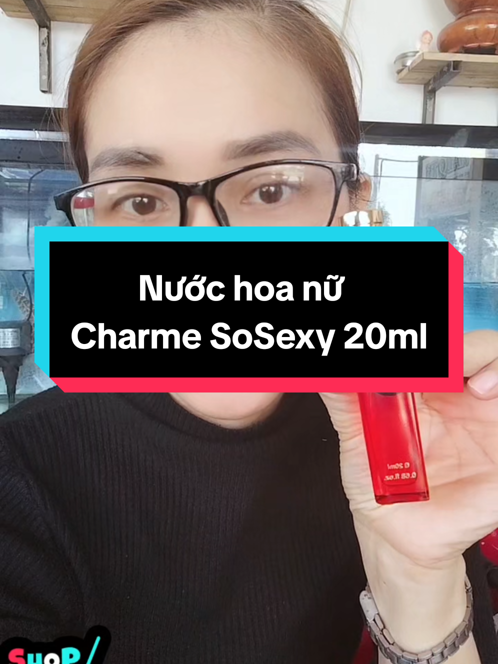 Nước hoa nữ So Sexy 20ml, mùi ngọt ngào, quyến rũ, thanh mát. #hiencharme #reviewnuochoa #nuochoanu #nuochoacharme #xuhuongtiktok 